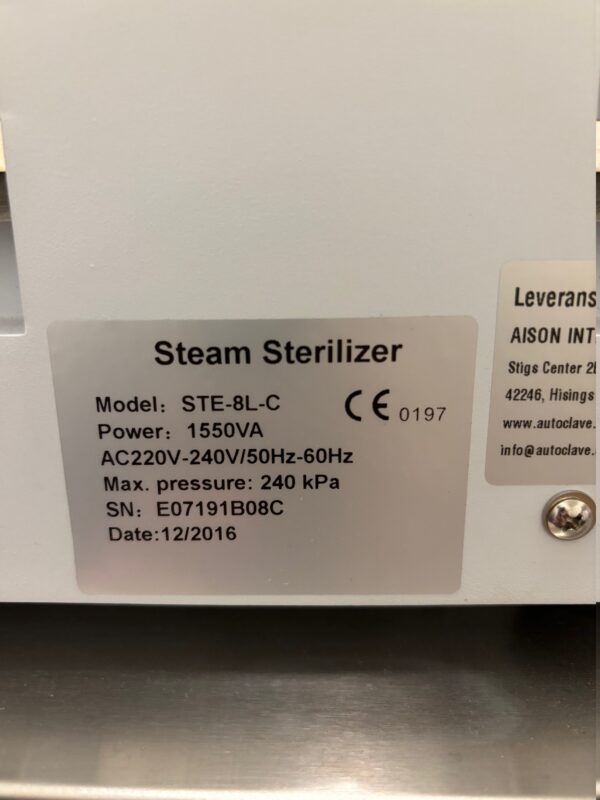 AISON INTERNATIONAL STE-8L-C